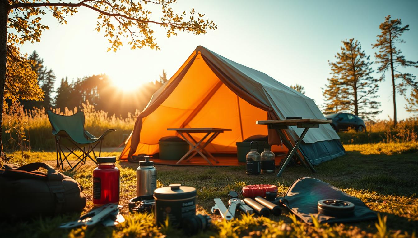 Camping Ausrüstung für Dänemark
