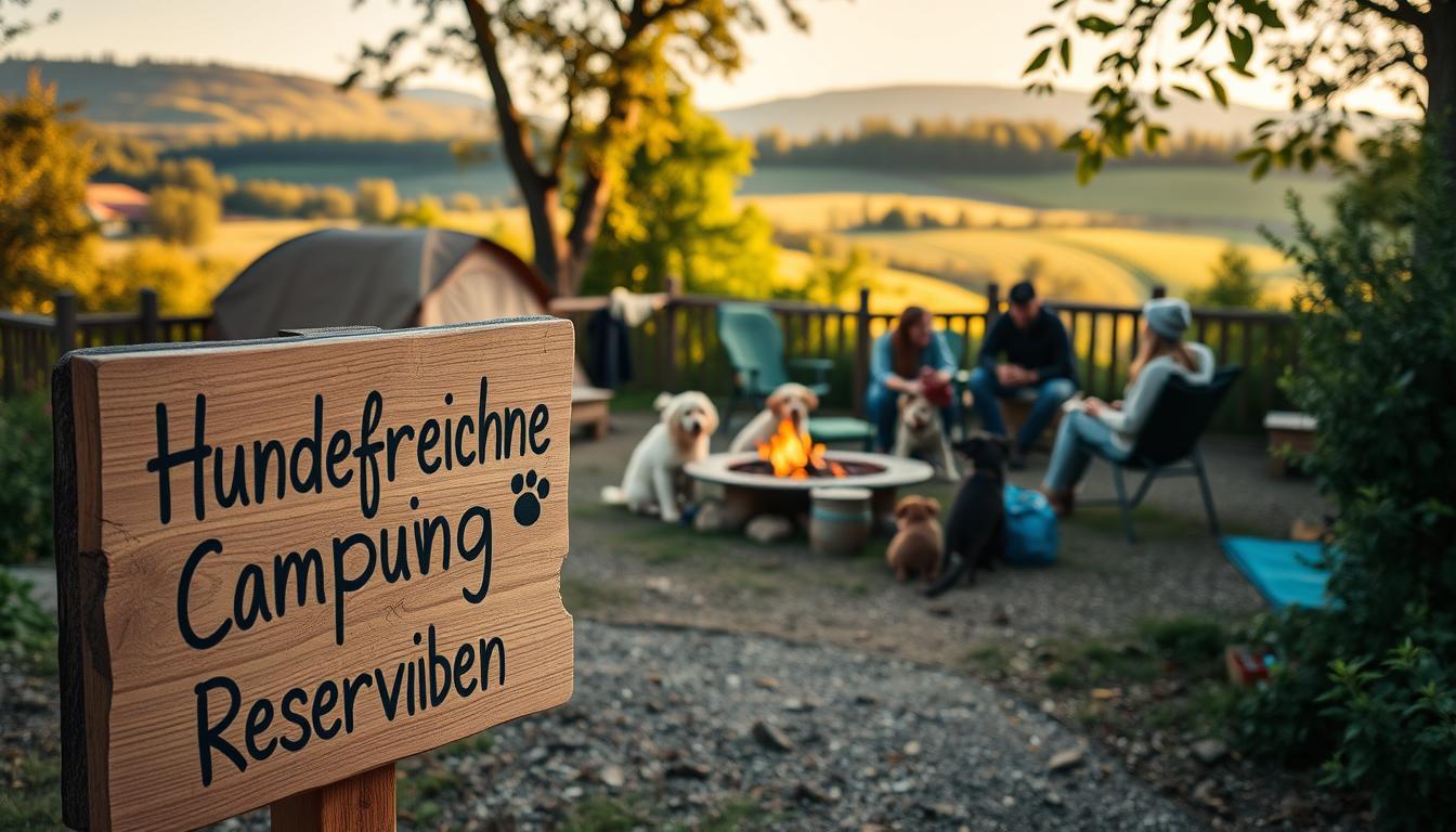 Hundefreundliche Campingbuchung Reservierung