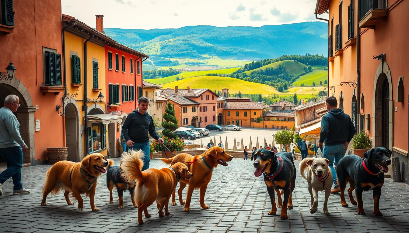 Hundegesetze in Italien regional