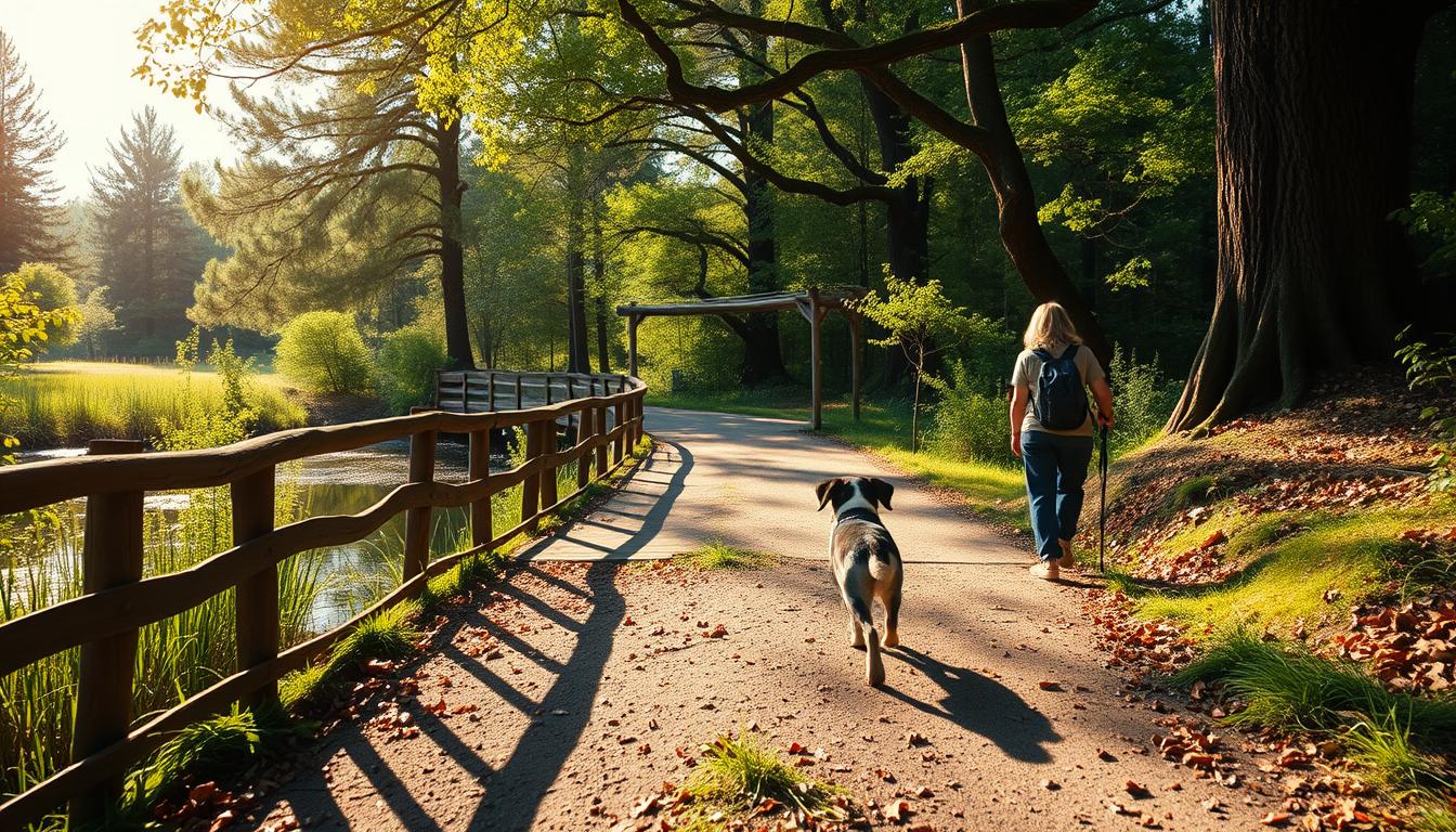 Hundewanderwege in Holland