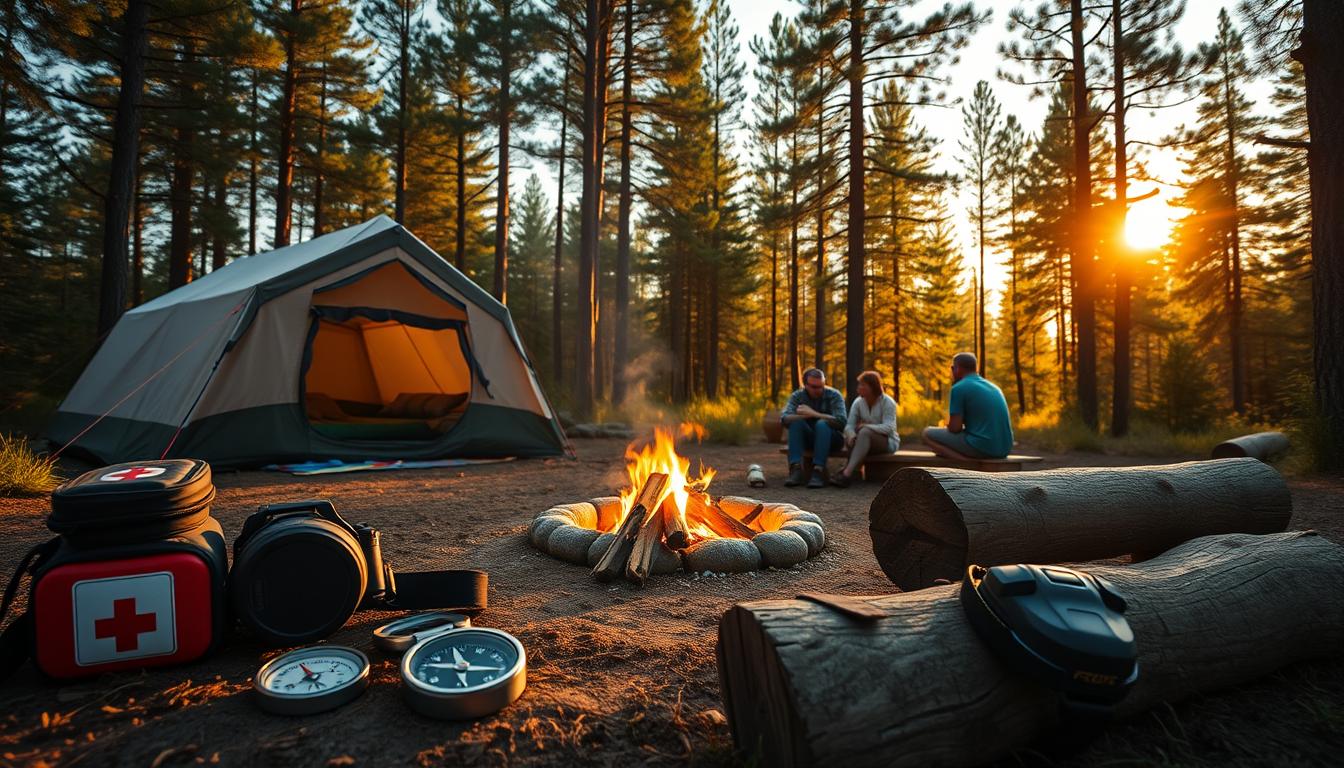 Sicherheit beim Camping in Schweden