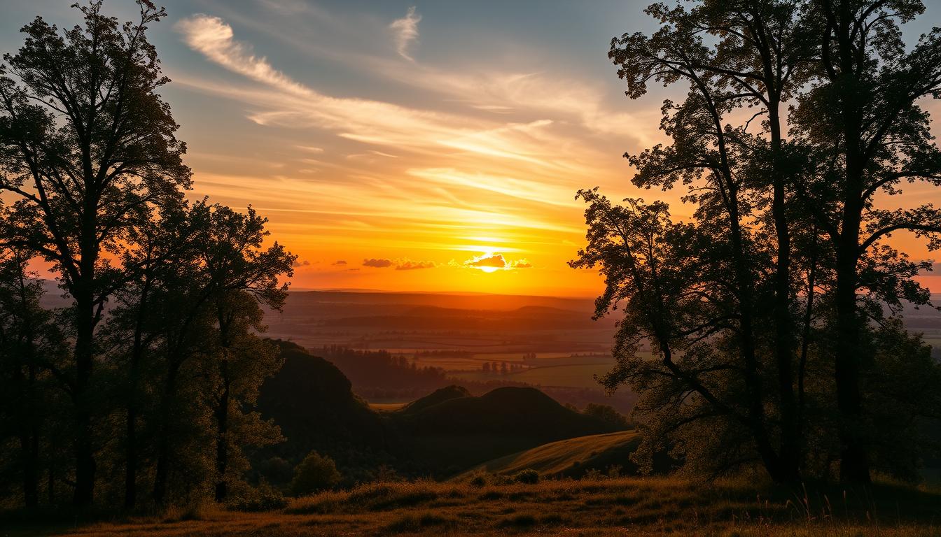 Sonnenuntergang Deutschland Zeitübersicht