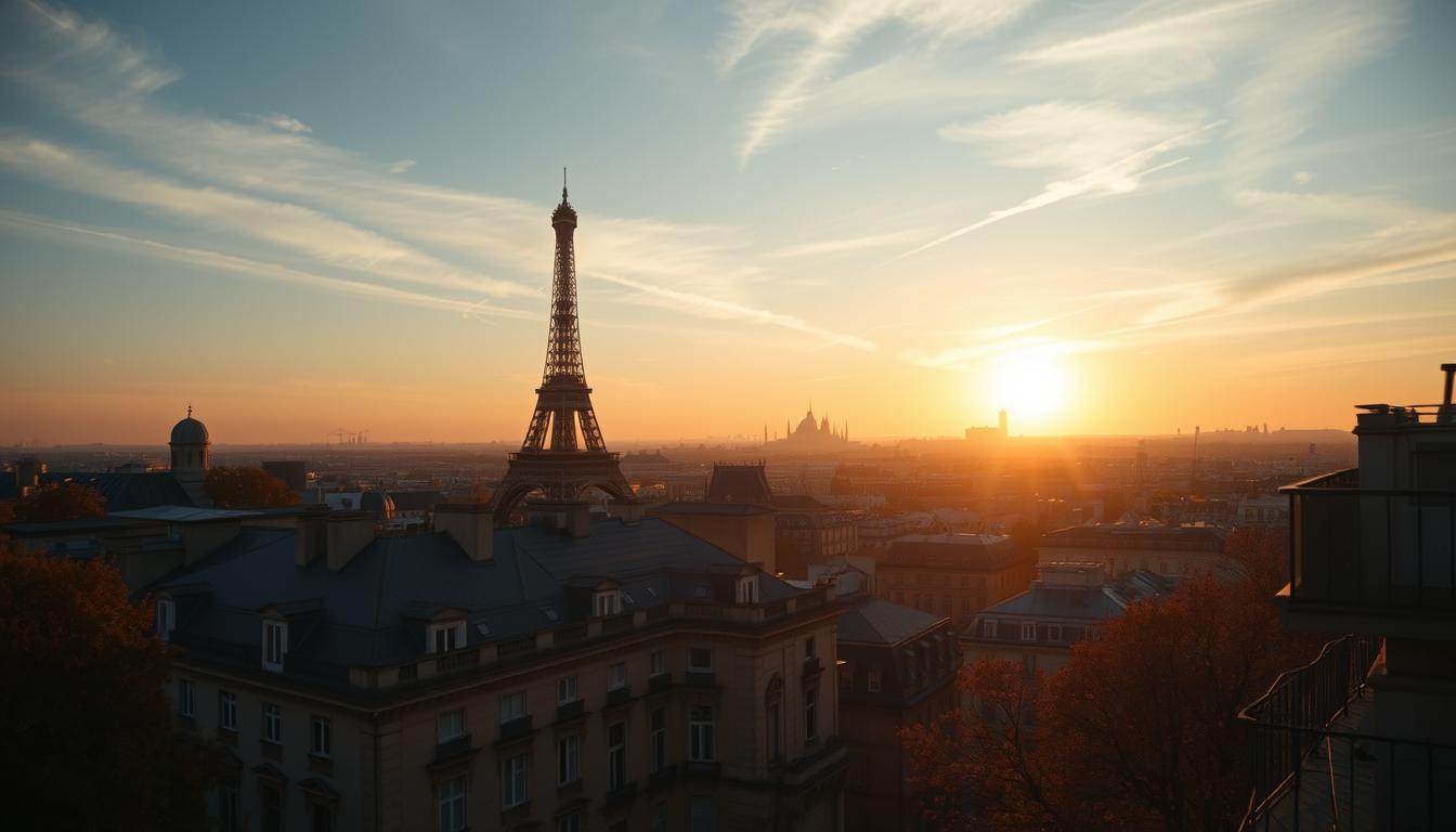 Versteckte Aussichtspunkte Paris Sonnenaufgang