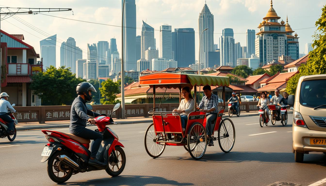 Vietnam Transport Optionen