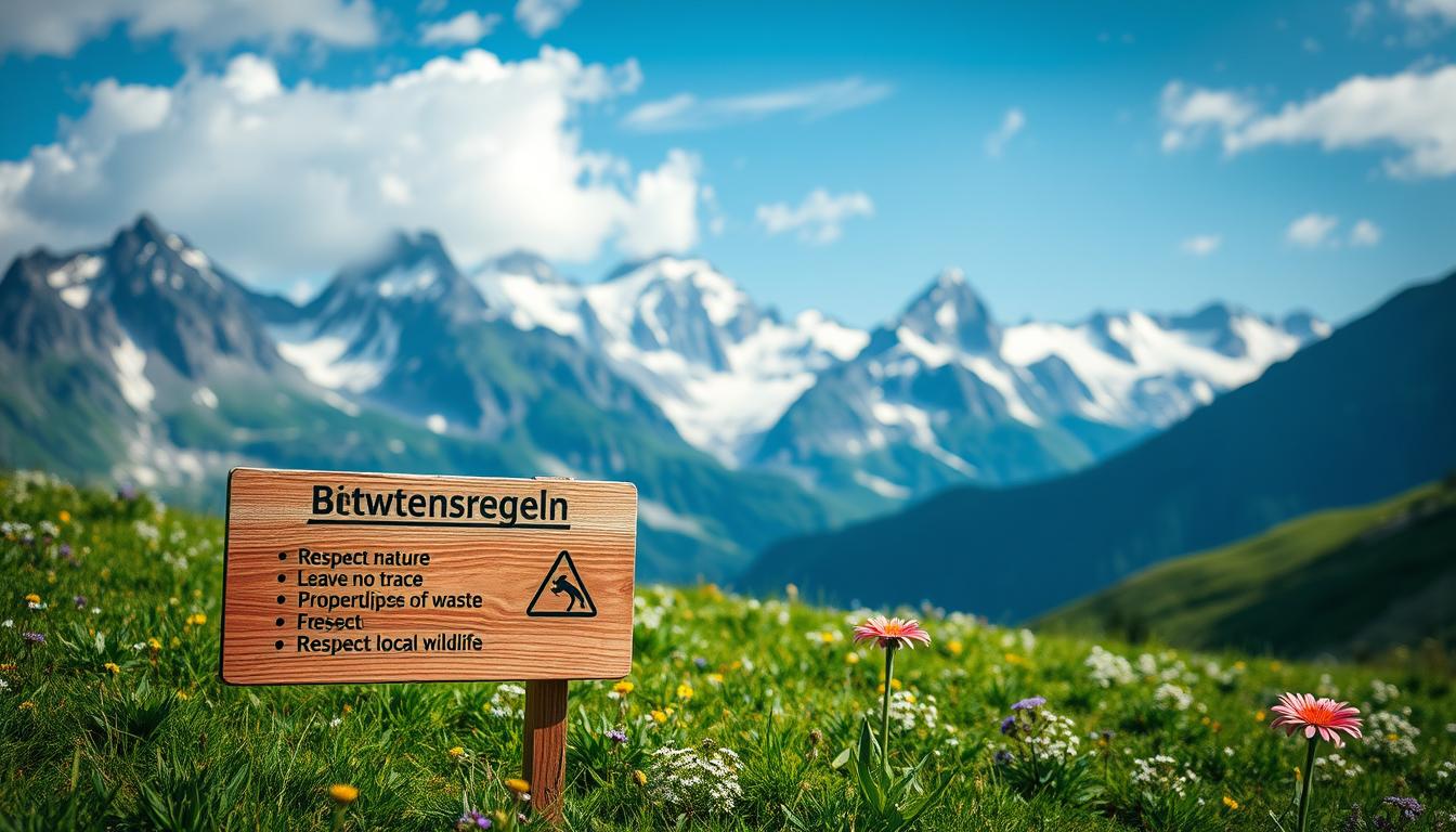 Wildcamping Verhaltensregeln