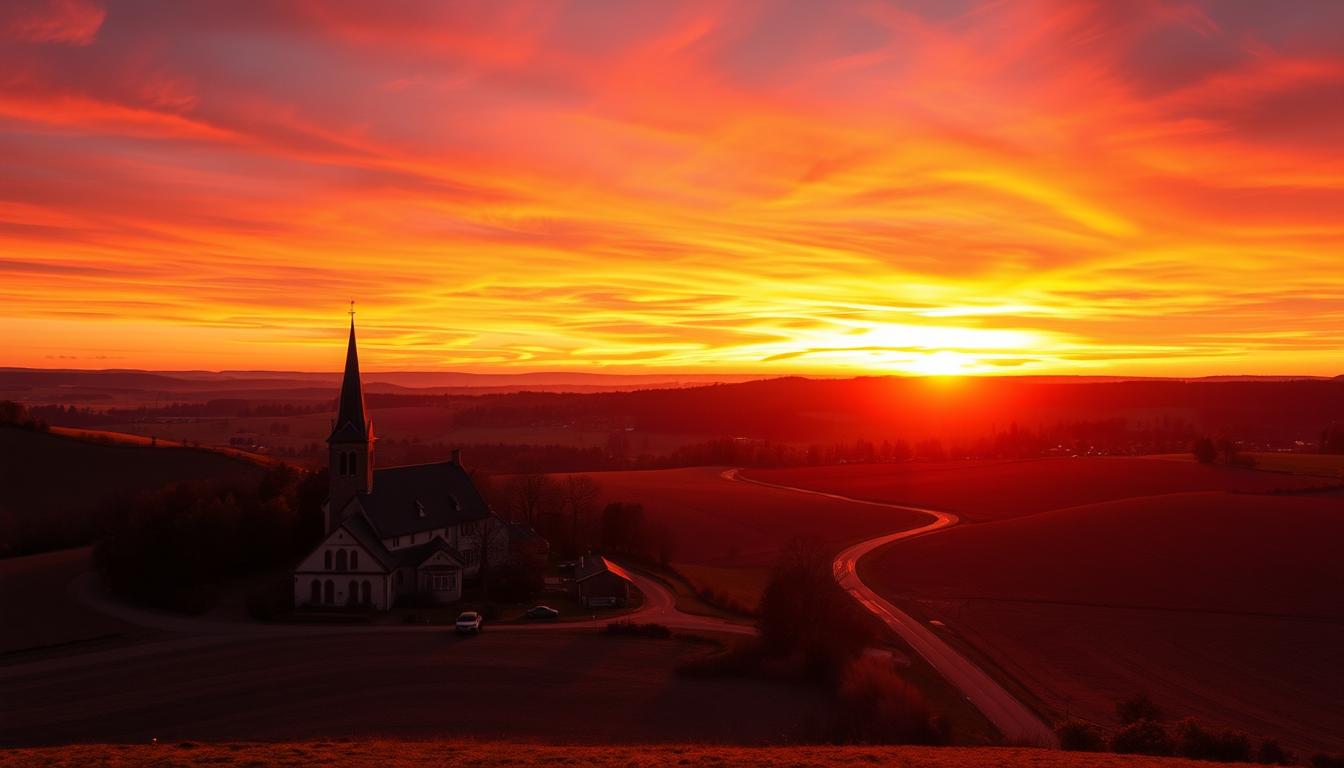 Zeitumstellung Sonnenuntergang Deutschland